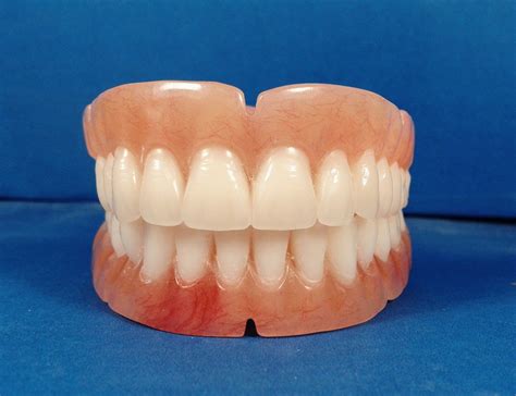 what fake teeth are made of